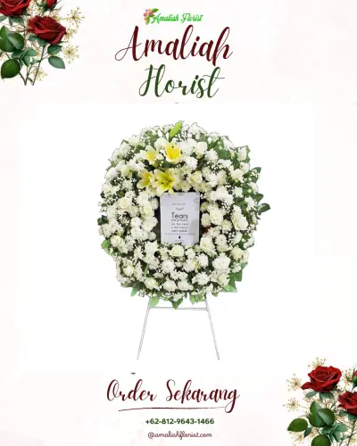 Krans Bunga Duka Cita di Selabih